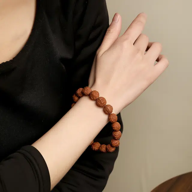 匠锁心玉 十八罗汉核桃  新中式 国潮国风 招财纳福 转运 菩提子/菩提籽 手串 男女同款情侣款