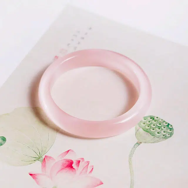 匠锁心玉 国潮新中式 精致古风清冷感 温润气质 优雅小众 琉璃 手镯 男女同款情侣款