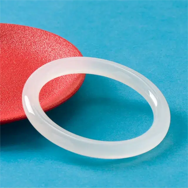 匠锁心玉 古风温婉 轻奢高级新中式 国潮国风 气质白月光美人镯 玉髓 玉石手镯 女款