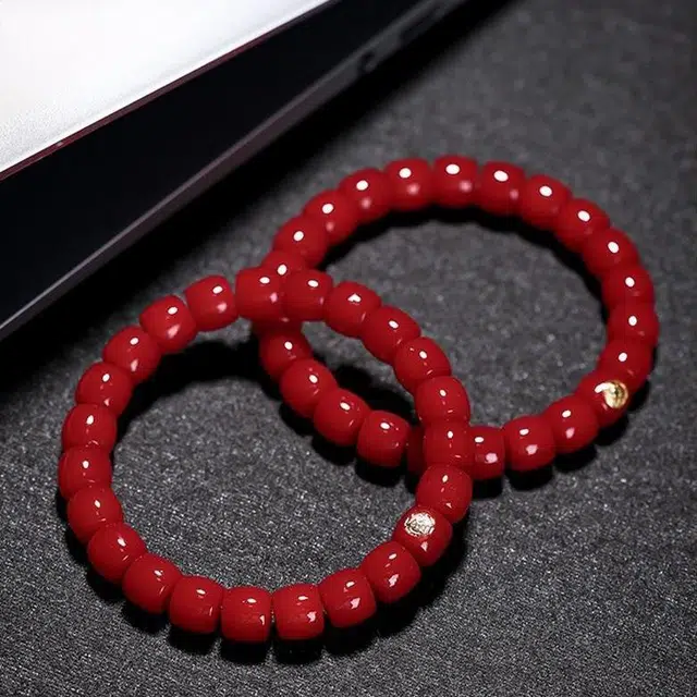 匠锁心玉 红鲤新中式 国潮国风 复古潮流 高级感 转运纳福 盘玩 菩提根 手串 女款
