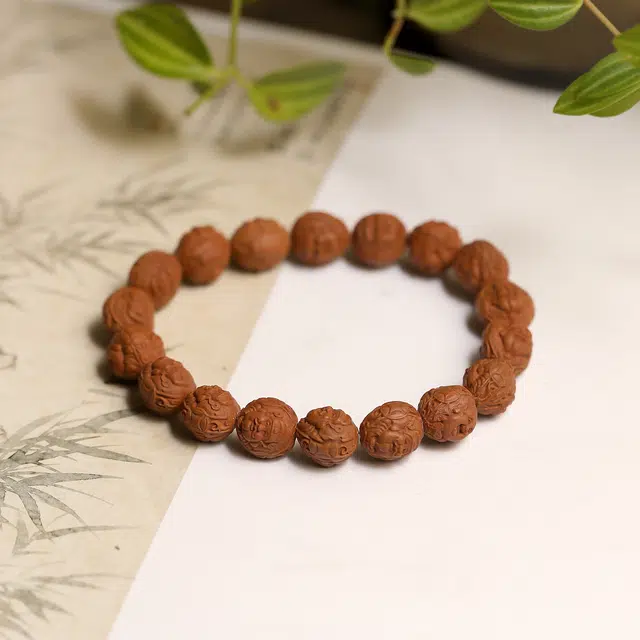 匠锁心玉 十八罗汉核桃  新中式 国潮国风 招财纳福 转运 菩提子/菩提籽 手串 男女同款情侣款