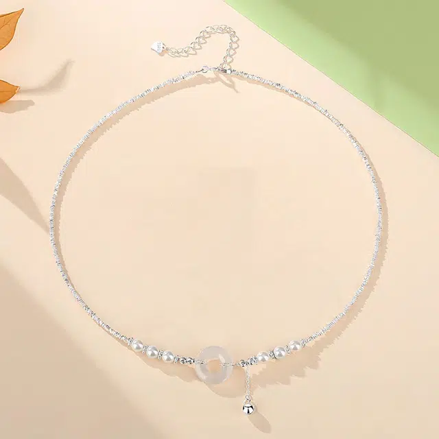 匠锁心玉 平安扣 新中式 国潮国风 高级感 轻奢  守护 玉髓 项链 女款