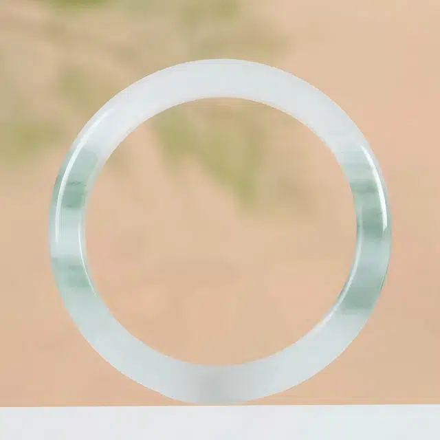 匠锁心玉 【高品质】青山黛翠玉贵妃正圈镯 不知春 新中式国潮古风 清冷优雅高级感气质温婉显白#好运 天山翠 手镯 男女同款情侣款