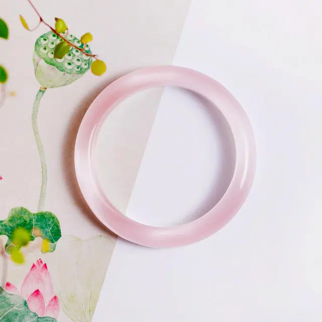 匠锁心玉 国潮新中式 精致古风清冷感 温润气质 优雅小众 琉璃 手镯 男女同款情侣款