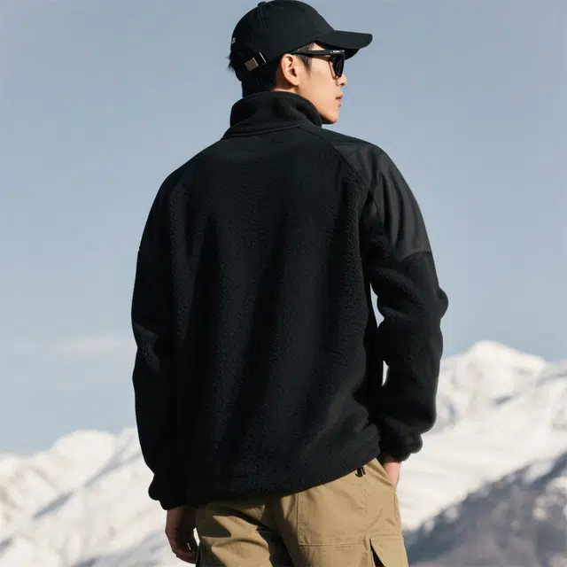 Mizuno Outdoor Pullover Fleece Jacket