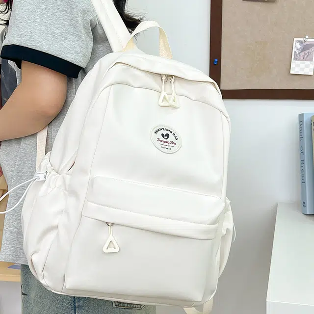 巴朗熊 旅行初高中大学生旅游电脑 尼龙布 双肩包 男女同款情侣款 多色
