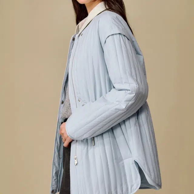 茵曼 通勤简约舒适棉服 女款