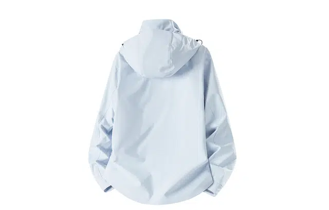 木林森 户外探险骑行防风荷叶式防水保暖防寒耐脏连帽魔术贴臂章设计可脱卸抓绒石墨烯内胆三合一冲锋外套夹克 男女同款