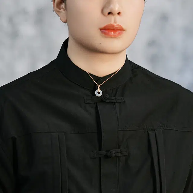 北隐 国风新中式 生肖本命小财龙平安扣  情人礼至 小众闺蜜轻奢气质 玛瑙 玉石项链 男女同款情侣款 恋爱告白 礼盒款