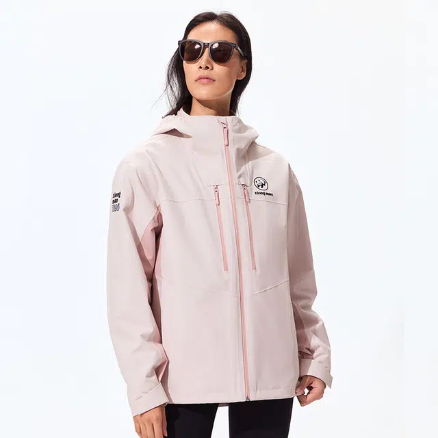 熊猫  自在玩系列 户外徒步硬核防护防水透湿防风耐磨蓄温保暖抓绒内胆透气  徒步户外远足 防水防风透气耐磨保暖冲锋衣 男女同款