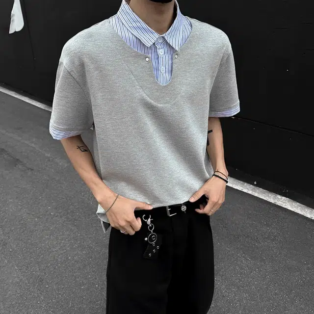 LA'T.WEEKEND vintagecleanfitPolo