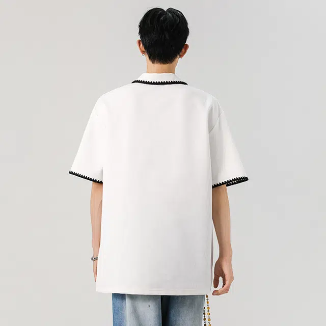 LA'T.WEEKEND cleanfitLogoPolo