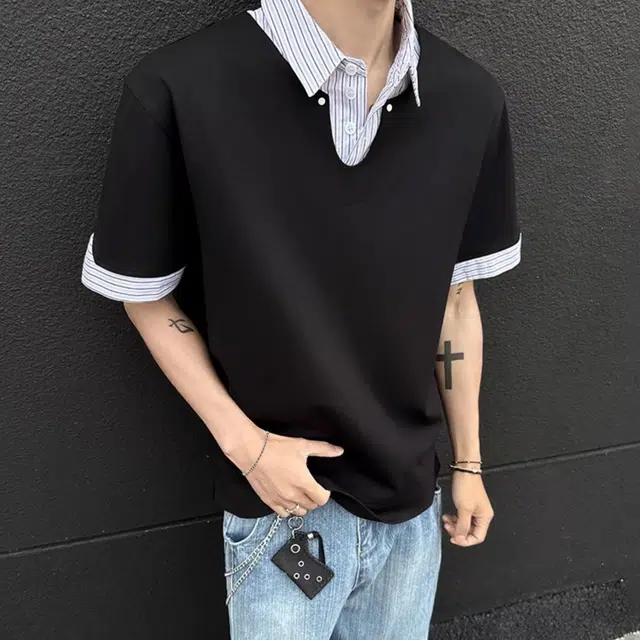 LA'T.WEEKEND vintagecleanfitPolo