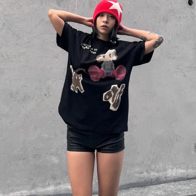 LA'T.WEEKEND vintagecleanfitT