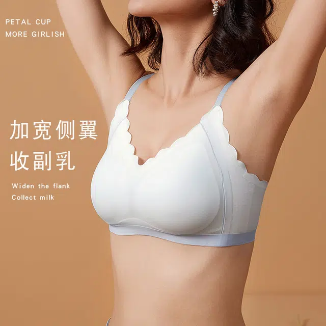 二三二三 提拉无痕裸感矫正调整型收副乳防下垂聚拢大胸显小无钢圈美背塑身文胸 女款