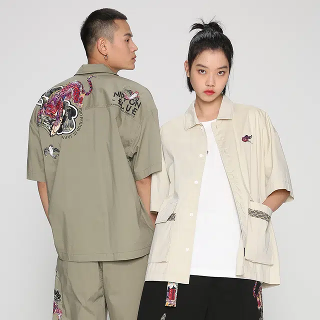 Oniarai Night Leopard Short Sleeve Shirt