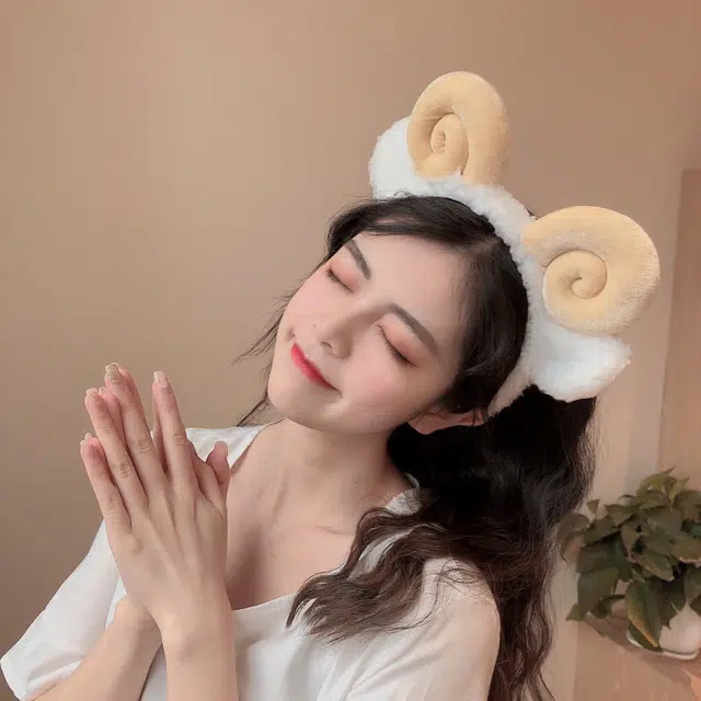 彤彤兔 山羊角可爱 发箍 女款
