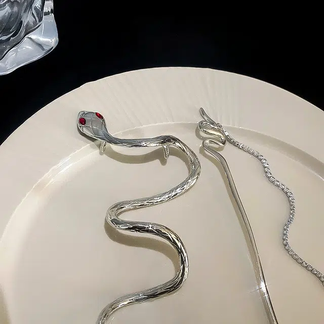彤彤兔 灵蛇缠绕灵蛇 发簪 女款