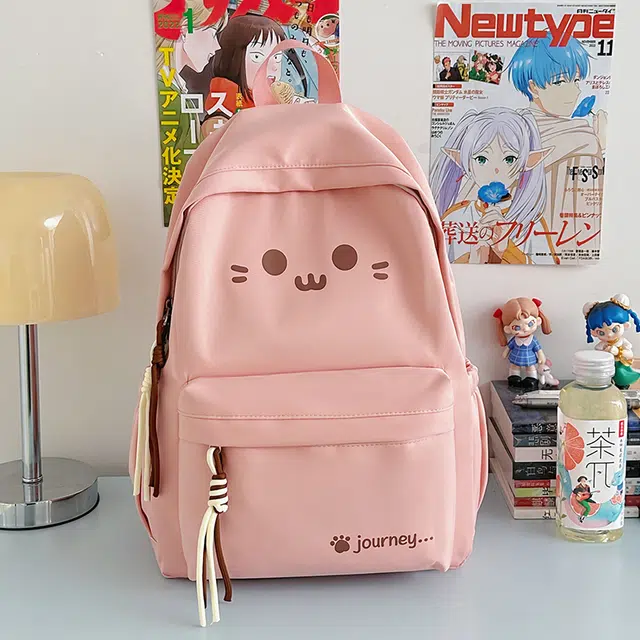 德力熊 高颜值卡通轻便 尼龙 双肩包 男女同款情侣款 多色