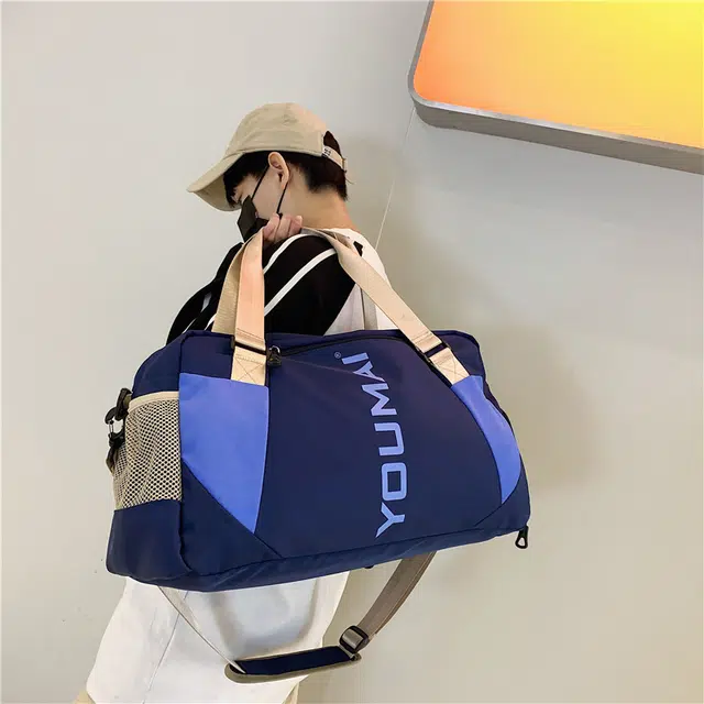 德力熊 休闲短途旅行 尼龙 旅行包 男女同款情侣款 多色