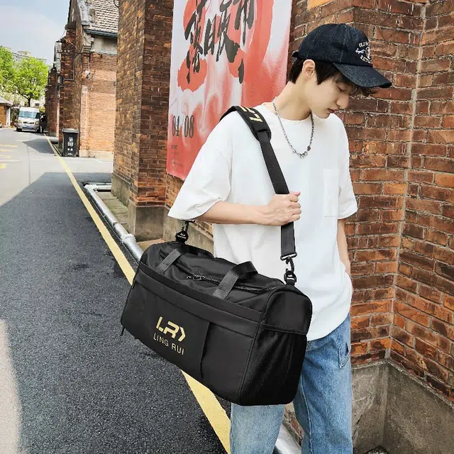 彤彤兔 训练运动干湿分离 尼龙 旅行包 男女同款情侣款 灰色/黑色/绿色