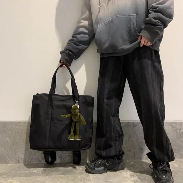 德力熊 多功能大容量学生上课 尼龙 手提电脑书包单肩包双肩包 常规 男女同款情侣款 黑色/卡其色/蓝色