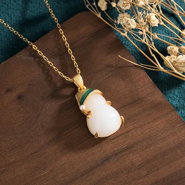 彤彤兔 古法 彩绘 铜 项链 女款