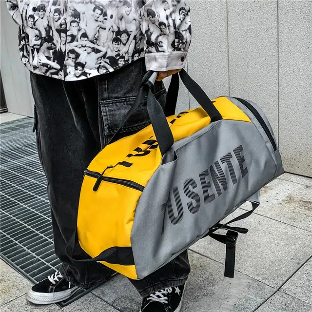 德力熊 旅行运动休闲 牛津布 书包背包双肩包 常规 男女同款情侣款 黑色/黄色/绿色/红色