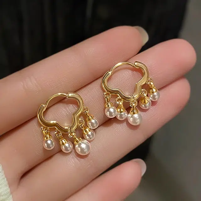 彤彤兔 气质小巧小众设计 合金 耳环 女款