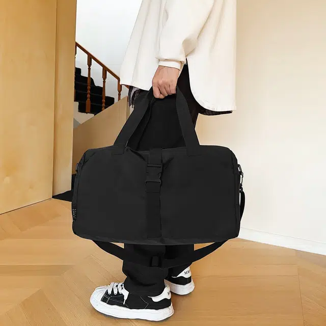 德力熊 大容量运动休闲百搭时尚潮流 尼龙 旅行包 男女同款情侣款 多色