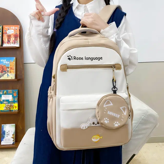彤彤兔 日系小众学院风高颜值清新百搭 尼龙 组合装 女款 多色