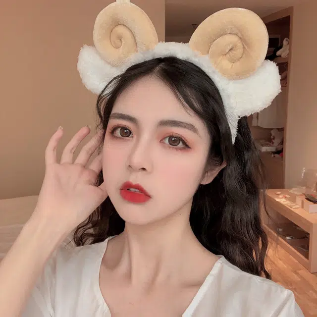 彤彤兔 山羊角可爱 发箍 女款
