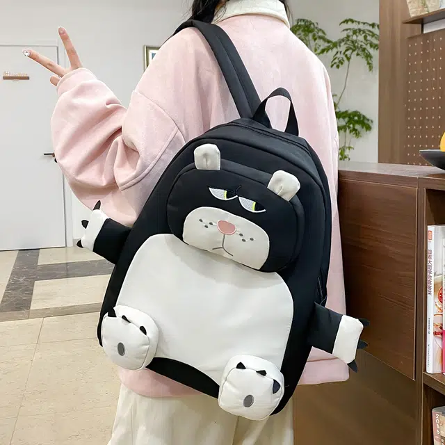 彤彤兔 可爱书包双多件套 尼龙 组合装 女款 多色
