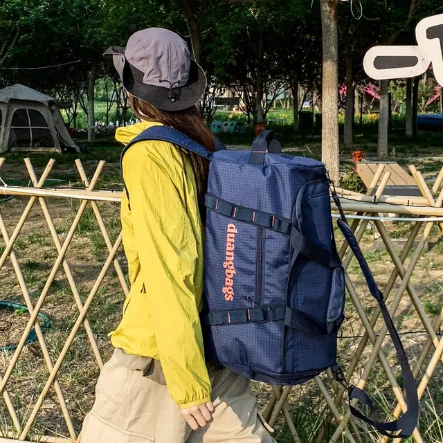 德力熊 潮牌运动健身多功能干湿分离旅游短途出差行李包 尼龙 旅行包 男女同款情侣款 藏蓝色/黑色/黄色/灰色/紫色