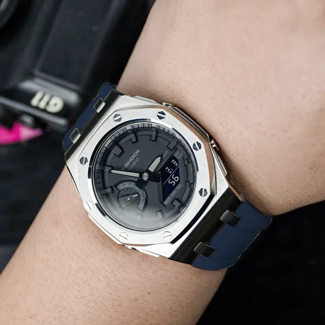 Casio GA-2100 Offshore Silver Series