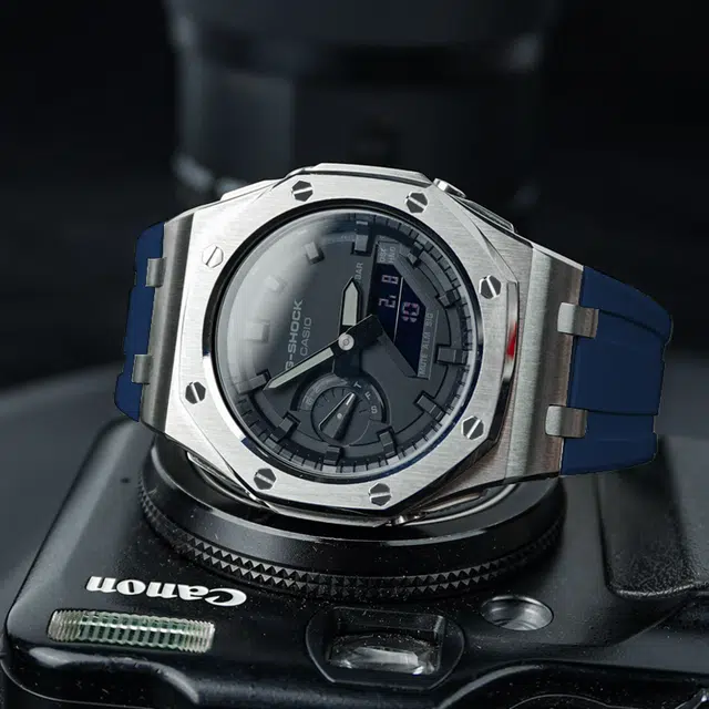 Casio GA-2100 Offshore Silver Series