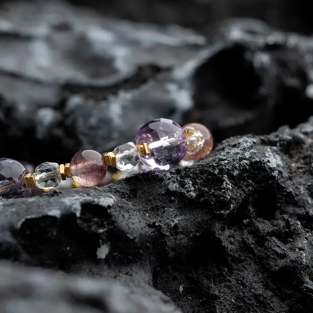 仙源 招财转运小众新中式招财家人自带好运 水晶 手链 男女同款情侣款