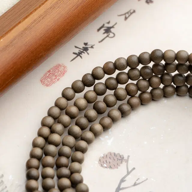 仙源 福气满满时来运转 转运珠 文玩盘玩 佛珠招财纳福 好运生日礼盒款 檀木 手串 男女同款情侣款