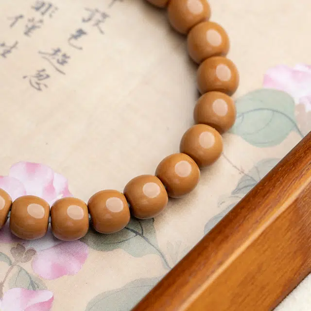 仙源 事业有成 节节高升佛珠盘玩鼓珠素串简约文玩国潮时尚民族风  学业顺利 #好运 猴头核桃 手串 男女同款情侣款