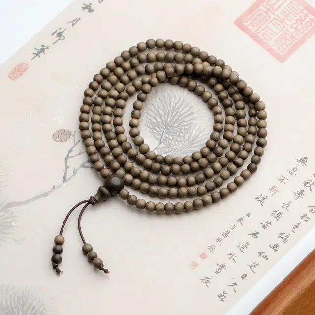 仙源 福气满满时来运转 转运珠 文玩盘玩 佛珠招财纳福 好运生日礼盒款 檀木 手串 男女同款情侣款