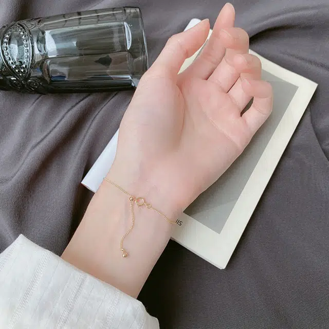 六珍堂 中国风小众设计轻奢高级感 和田玉 手链 女款 青玉