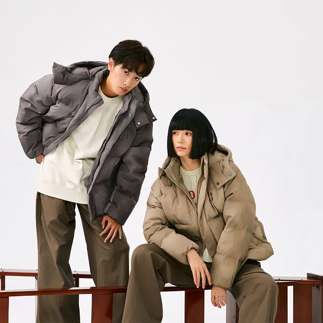 MLB Yankees Hooded Puffer Jacket