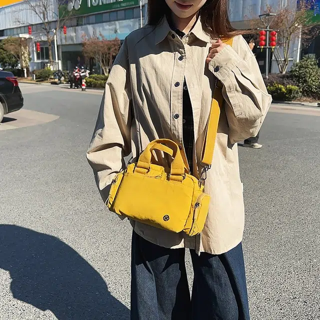 泰克森 时尚 百搭 轻便 尼龙 单肩手提包 常规 女款 多色