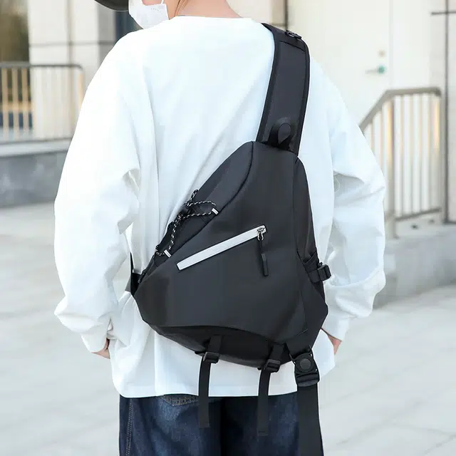 泰克森 潮流时尚轻便 尼龙 胸包 男女同款情侣款 多色