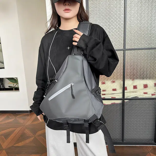 泰克森 潮流时尚轻便 尼龙 胸包 男女同款情侣款 多色