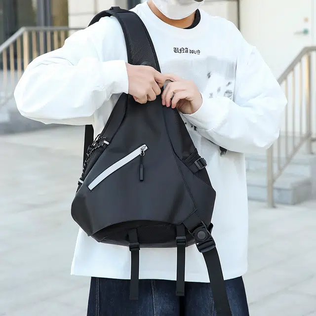 泰克森 潮流时尚轻便 尼龙 胸包 男女同款情侣款 多色