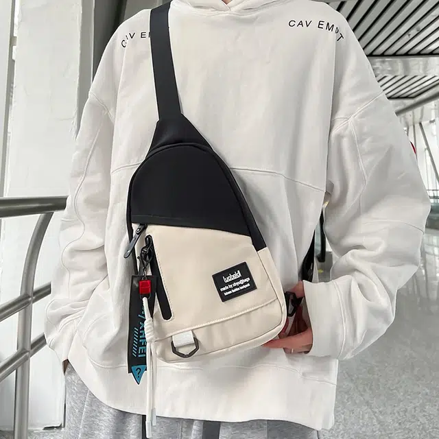 泰克森 休闲高颜值百搭 牛津布 胸包 男女同款情侣款 多色