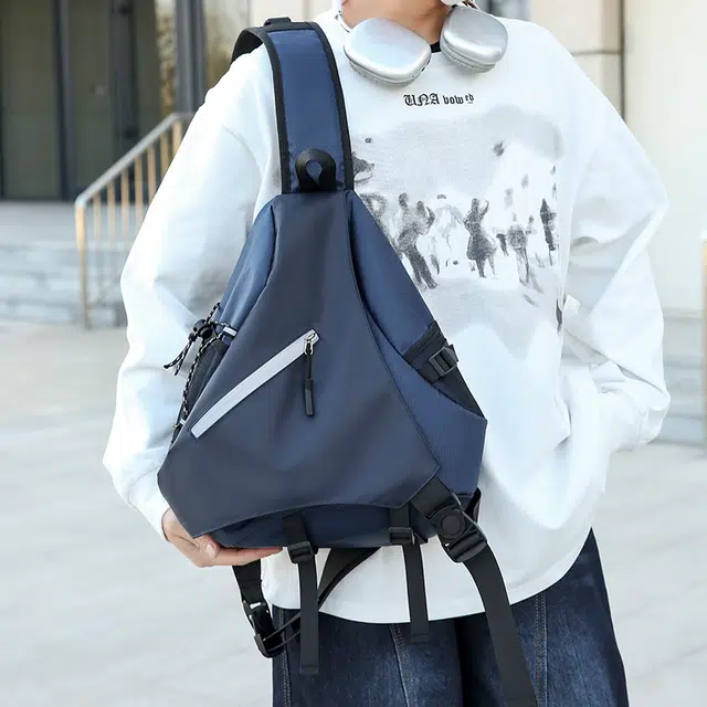 泰克森 潮流时尚轻便 尼龙 胸包 男女同款情侣款 多色