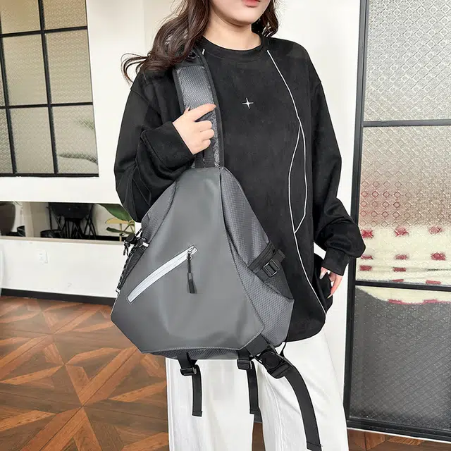 泰克森 潮流时尚轻便 尼龙 胸包 男女同款情侣款 多色