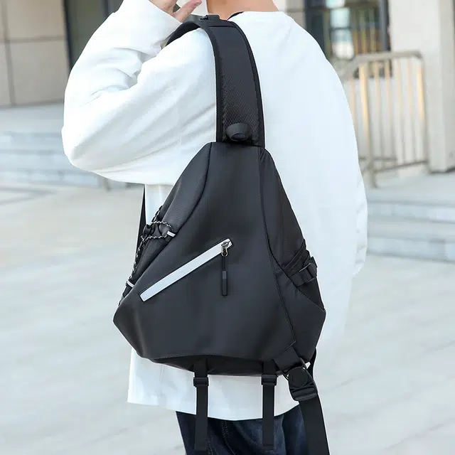 泰克森 潮流时尚轻便 尼龙 胸包 男女同款情侣款 多色
